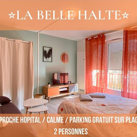 T2 Cosy Proche Hopital + Parking Gratuit Sur Place Auxerre Eksteriør billede